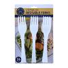 FORKS PLASTIC REUSABLE 24PK 18CM WHT