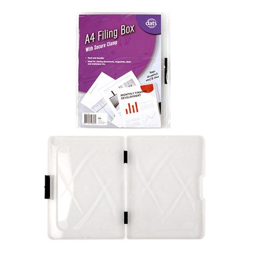 FILE BOX A4 PLASTIC