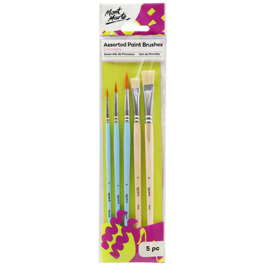 BRUSH SET 5PC MM