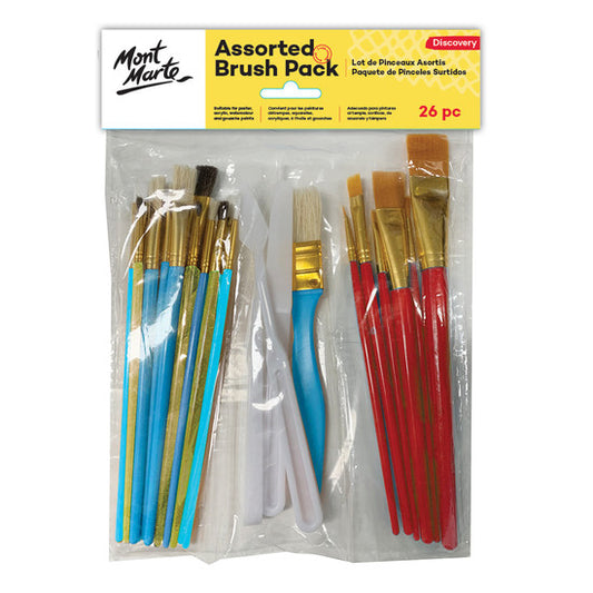 BRUSH SET ASST 26PC MM