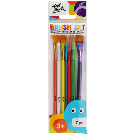 BRUSH SET 7PC MM