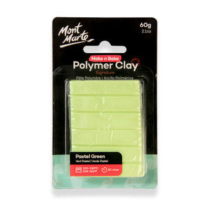 MAKE N BAKE POLYMER CLAY 60G PAS GREEN