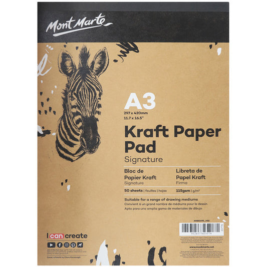 KRAFT PAPER PAD A3 50SHEETS