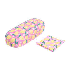 GLASSES CASE LEMON