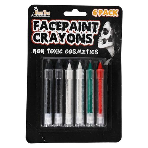 FACEPAINT CRAYONS PK6