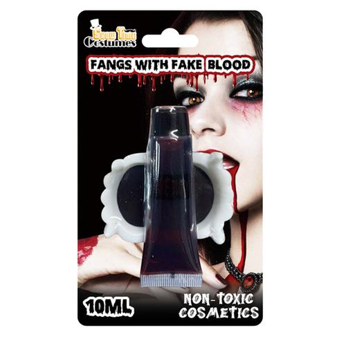FANGS WITH BLOOD