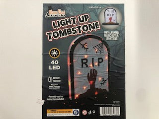 FABRIC TOMBSTONE 62X59X14CMM