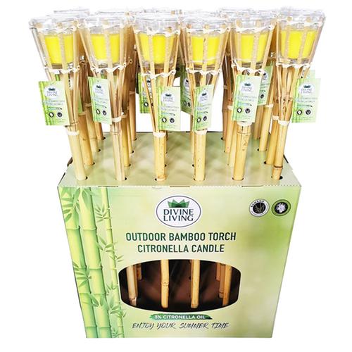 BAMBOO CITRONELLA TORCH
