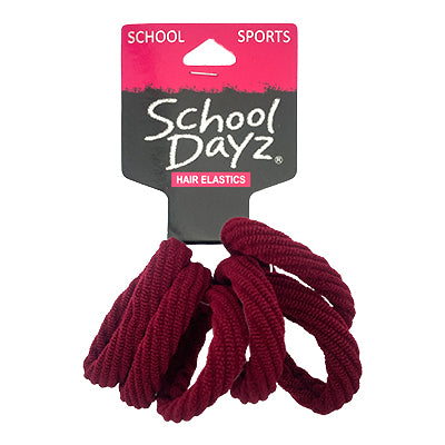SCHOOL DAYZ ELASTIC RIBBED MAROON