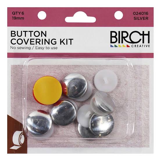 BUTTON COVERING KIT 12MM