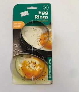 EGG RINGS S/S PK2