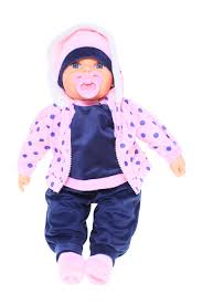 BABY DOLL ELIZA PINK POLKA DOT