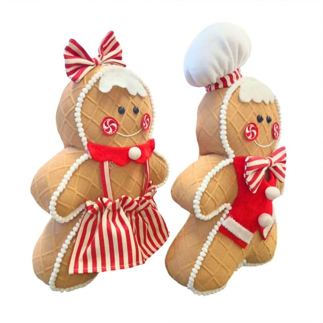 GINGERBREAD DECOR BOY OR GIRL 23X10X37CM