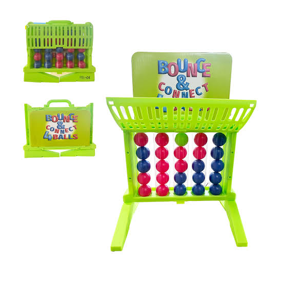 BOUNCE & CONNECT 4 BALLS