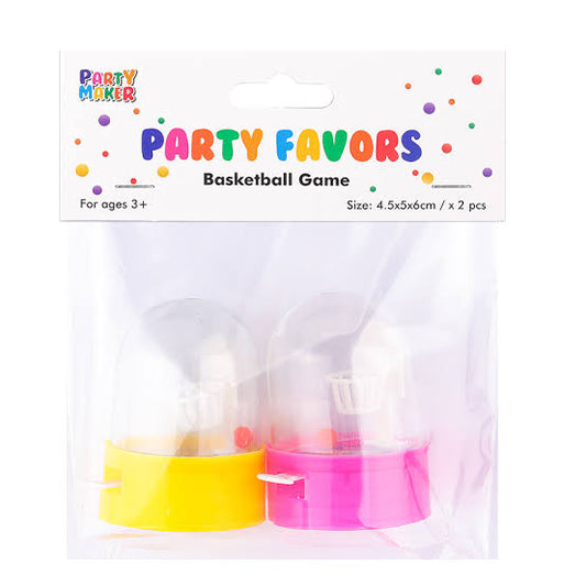PARTY FAVOURS BASKETBALL GAME 2PC