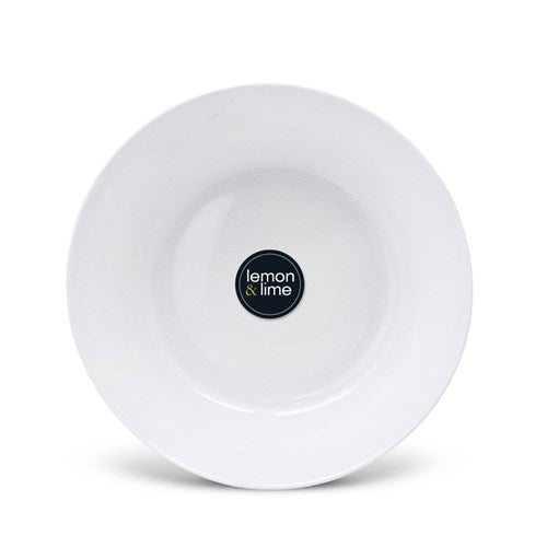 MELAMINE PLATE 19.5CM WHITE
