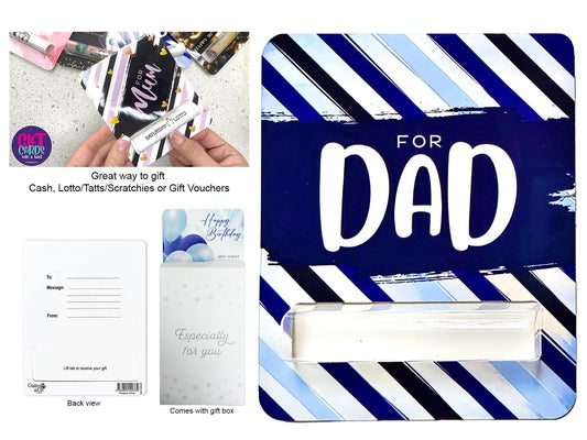 GIFT CARD WITH A TWIST - FOR DAD
