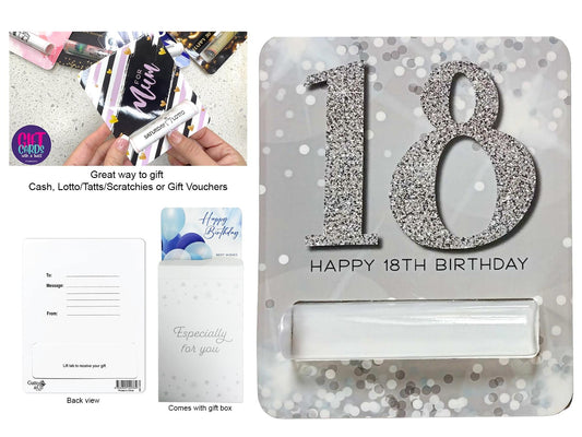 GIFT CARD WITH A TWIST - 18TH