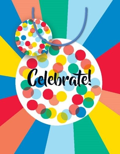 GIFT BAG MED CELEBRATE