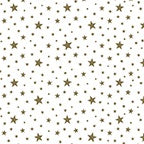 CELLO WRAP 1M SHEET GOLD STARS