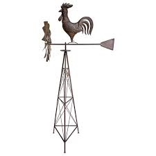 WINDMILL W/ROOSTER 70X41X169CM