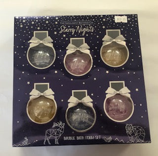 STARRY NIGHT FOAM BAUBLE SET