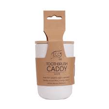 TOOTHBRUSH CADDY ECO BASICS WHITE