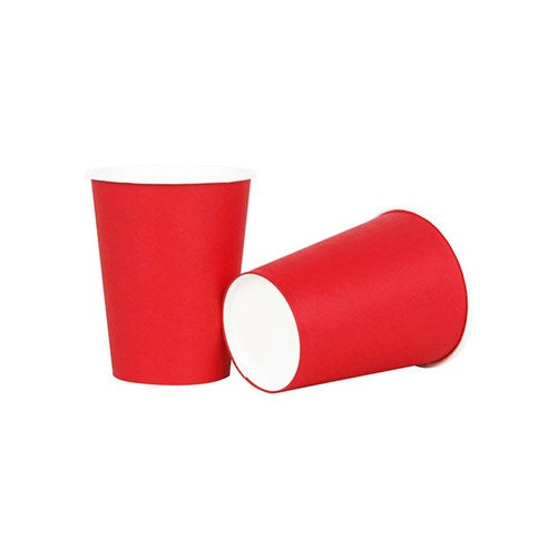 PAPER CUPS 266ML 20PK CHERRY