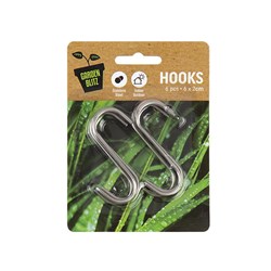S HOOKS 6PK 60X20MM