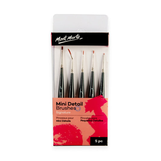 DETAIL BRUSH SET MINT 5PC MM