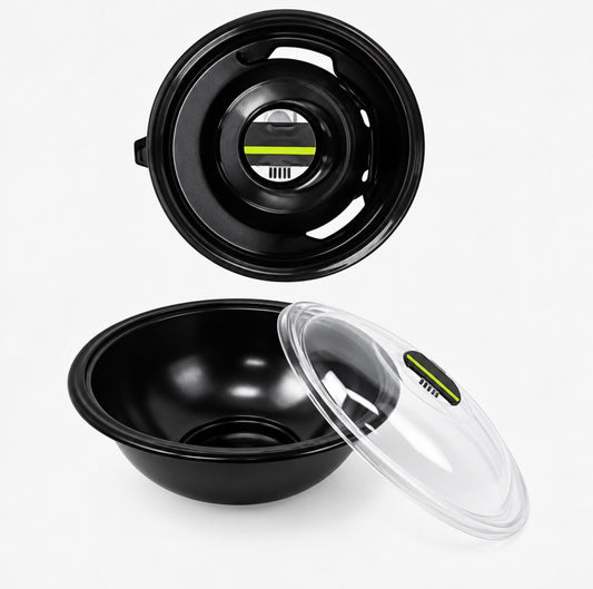 SALAD BOWL W/LID PLASTIC DISPOSABLE