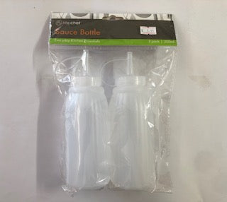 SAUCE BOTTLES PK2 300ML