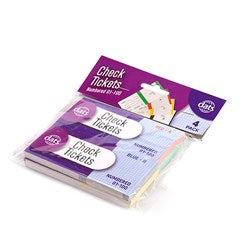 RAFFLE BOOKS 4PK