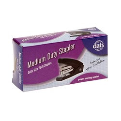 STAPLER 26/6 MEDIUM BLACK