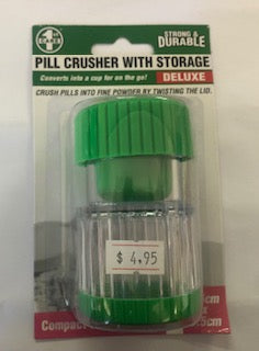 PILL CRUSHER W/STORAGE