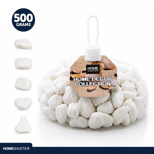 STONES PEBBLE WHITE SML 500G