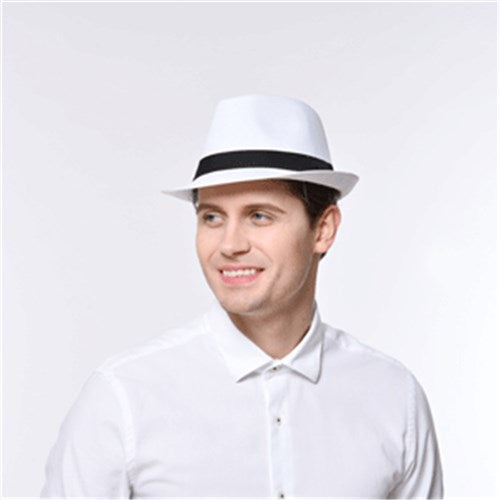 FEDORA HAT WHITE
