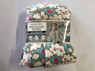 DRESSING GOWN GIRLS PRINTED ASST