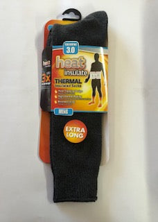 SOCKS MENS HEAT INSULATE LONG