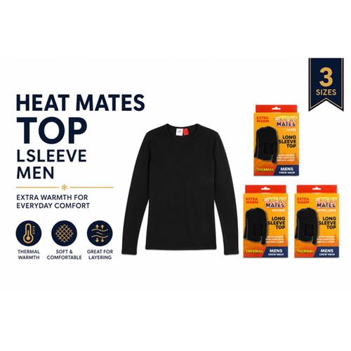 HEAT MATES MENS TOP LONG SLEEVE