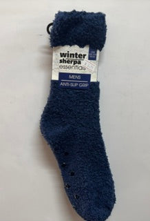 SOCKS BED MENS STRIPE PLAIN