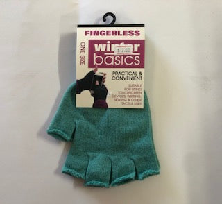 GLOVES LADIES FINGERLESS BASIC