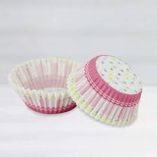 CUPCAKE CASES DOTS PK40