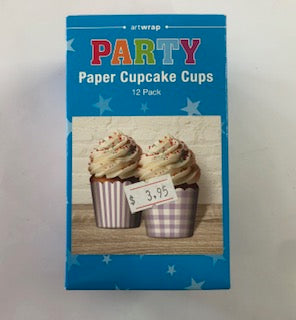 BAKING CUPS 12PK LILAC