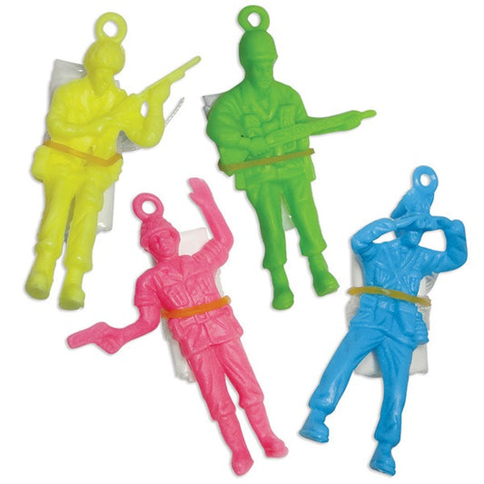 PARTY FAVOURS 4PK PARACHUTE MAN