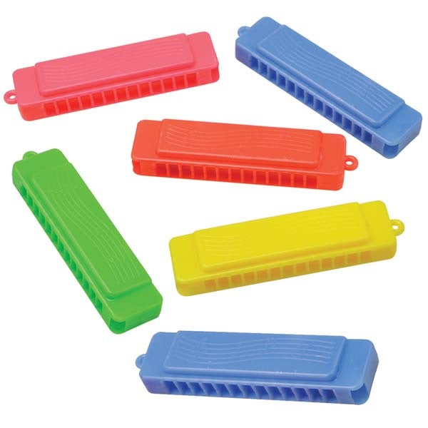 PARTY FAVOURS 6PK HARMONICA