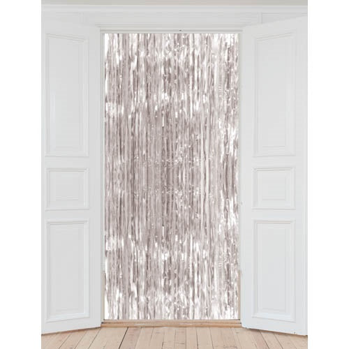 FOIL BACKDROP 2M X 90CM SILVER