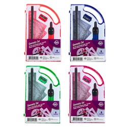 GEOMETRY SET 8PC IN CASE
