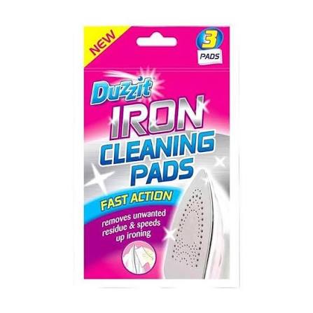 IRON CLEANING PADS 3PK DUZZIT