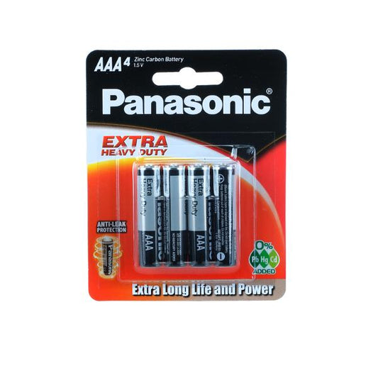 AAA PANASONIC BATTERY 4PC